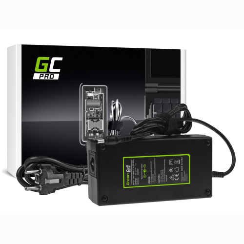 ALIMENTATORE COMPATIBILE PER NOTEBOOK MSI E ASUS 150W 19,5V 7,7A ROTONDO 5,5-2,5 MM GREEN CELL PRO AD56P