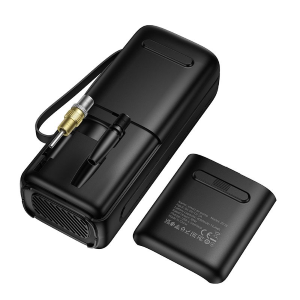 COMPRESSORE PER AUTO WIRELESS CON BATTERIA 4000MAH HOCO ZP18 NERO