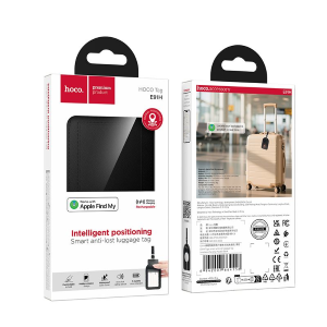 LOCALIZZATORE PER BAGAGLI COMPATIBILE CON APPLE TROVA IL MIO HOCO E91H NERO