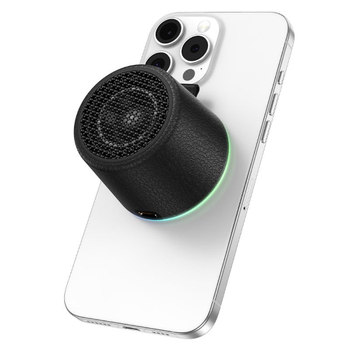 ALTOPARLANTE BLUETOOTH 8W 4H HOCO CON BLOCCO MAGNETICO INTEGRATO E LED HC49 NERO