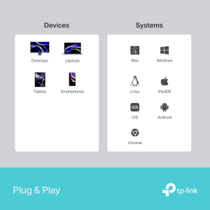TP-LINK UH3020C HUB USB-C 3 IN 1, 1 HDMI 4K@60HZ, 1 USB-C PD RAPIDA A 100 W, 1 PORTA USB-A 3.0 SUPERSPEED A 5 GBPS, SUPPORTA MAC OS, WINDOWS 11/10/8.1/8/7, LINUX OS, IPADOS, IOS, ANDROID E CHROME OS