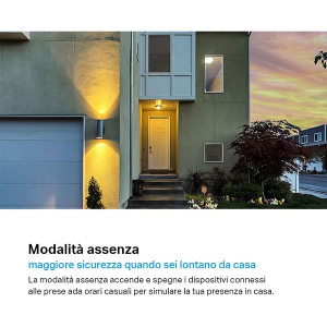 TAPO P100 PRESA INTELLIGENTE WIFI SMART PLUG, COMPATIBILE CON ALEXA E GOOGLE HOME, PROGRAMMAZIONE, CONTROLLO REMOTO TRAMITE APP, 10A, 2300W