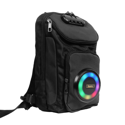 CASSA ALTOPARLANTE SPEAKER BLUETOOTH 8W 3H FORMA BORSA ZAINO 6 LITRI HOCO HC42 NERO