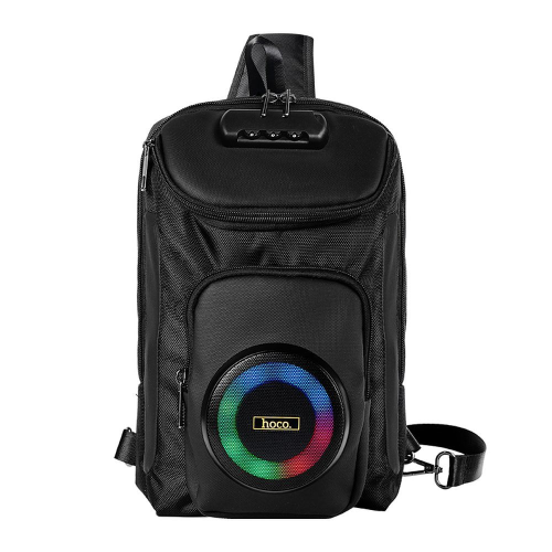 CASSA ALTOPARLANTE SPEAKER BLUETOOTH 8W 3H FORMA BORSA ZAINO 6 LITRI HOCO HC42 NERO
