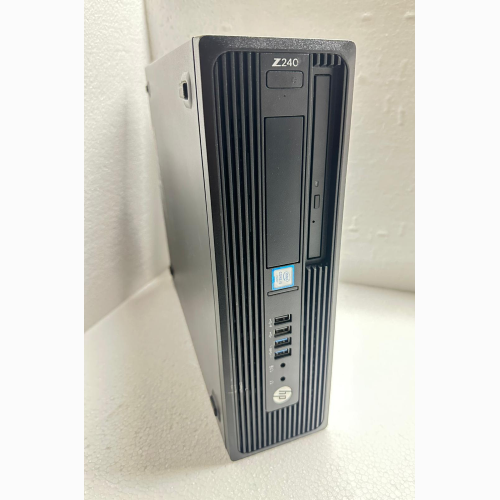 |RENOVATIO| PC REFURBISHED SFF HP Z240 WORKSTATION | INTEL CORE I5-7500 | RAM 8GB DDR4 | SSD 256GB SATA 2,5 | WINDOWS 11 | DVDWR | (3X DISPLAY PORT) | GRADO AB |