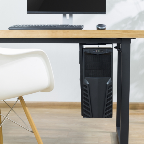 SUPPORTO PER COMPUTER CPU REGOLABILE SOTTO SCRIVANIA EWENT EW1293