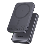 POWERBANK COMPATIBILE CON MAGSAFE HOCO 5000 MAH 2A 5W J160 GRIGIO METALLIZZATO