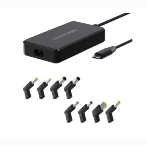 ALIMENTATORE COMPATIBILE UNIVERSALE PER NOTEBOOK VOLT AUTOMATICO 8 JACK 90W TECNONEW TC-UNIV-C-90W