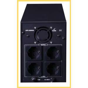 GRUPPO DI CONTINUITA' UPS TECNONEW TN-LCD-3000VA 3000VA 1500W CON 4 USCITE BIVALENTI FUNZIONE AC RESTART CON DISPLAY LCD