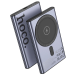 POWERBANK COMPATIBILE CON MAGSAFE HOCO 5000 MAH QC PD 2A 20W Q32 METAL GREY