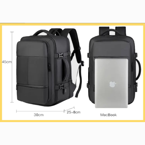 BORSA ZAINO DA VIAGGIO ESPANDIBILE MULTIUSO 45X30X20 TECNONEW TN-ZN-01
