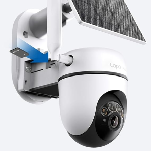 KIT TELECAMERA PAN/TILT OUTDOOR 4G CON PANNELLO SOLARE 2K 3MP SUPPORTO MICROSD FINO A 512GB APP TAPO MOTORIZZATA | TP-LINK TAPO C615G KIT