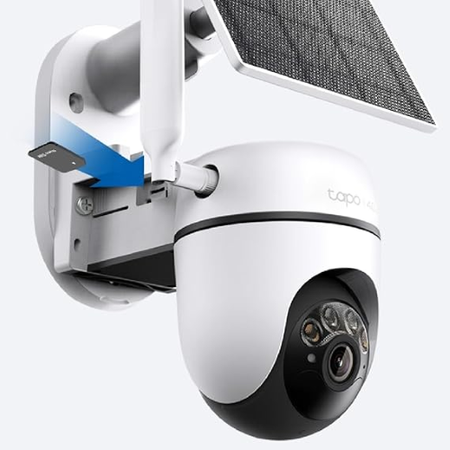 KIT TELECAMERA PAN/TILT OUTDOOR 4G CON PANNELLO SOLARE 2K 3MP SUPPORTO MICROSD FINO A 512GB APP TAPO MOTORIZZATA | TP-LINK TAPO C615G KIT