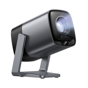 VIDEOPROIETTORE FULL HD CON ANDROID WI-FI E BLUETOOTH RISOLUZIONE 1080P MODELLO HOCO DT7 COLORE GRIGIO METALLIZZATO
