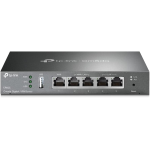 ROUTER GATEWAY TP-LINK ER605 OMADA GIGABIT VPN ROUTER, FINO A 3 PORTE ETHERNET WAN, CONNESSIONE ALLA RETE CELLULARE VIA USB, PROTOCOLLI IPSEC/PPTP/L2TP VPN OVER IPSEC/SSL