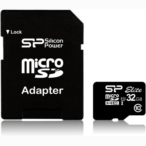 MEMORIA MICROSD SILICON POWER 32GB CL10 SP032GBSTHBU1V10SP