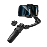 SUPPORTO PER TELEFONO STABILIZZATORE A 3 ASSI CON TELECOMANDO HOCO K91 NERO