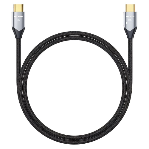 CAVO HDMI TO HDMI 1 METRO 2.1 8K 3D 8K 60HZ / 4K 120HZ – ULTRA HIGH SPEED, HDR, EARC, VRR, 48GBPS NERO | FORCELL