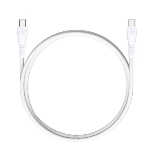 CAVO DATI TYPE-C A TYPE-C 1 METRO 60W QC4.0 BIANCO | BLUE STAR PJ-DQ1-C