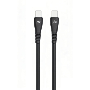 CAVO DATI TYPE-C A TYPE-C 1 METRO 60W QC4.0 NERO | BLUE STAR PJ-DQ1-C