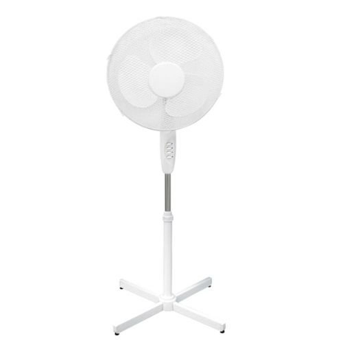 VENTILATORE A PIANTANA 45W DIAMETRO 40CM HANKSAIR W01 BIANCO
