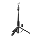 SUPPORTO ASTA PER SELFIE CON TREPPIEDE CON TELECOMANDO E LUCE LED HOCO K34 NERA