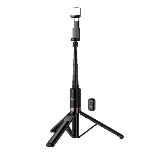 SUPPORTO ASTA PER SELFIE CON TREPPIEDE CON TELECOMANDO E LUCE LED HOCO K34 NERA