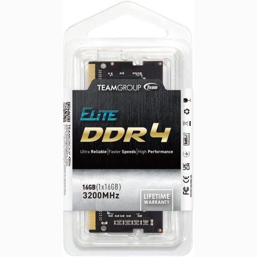 MEMORIA RAM DDR4 PER NOTEBOOK TEAM GROUP 16GB PC3200 TED416G3200C22-S01