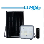 FARO PROIETTORE SOLARE LED DA ESTERNO 100W TECNOLOGIA CCT 3WHITE 3000K, 4000K, 6500K CON CREPUSCOLARE E TIMER CON TELECOMANDO