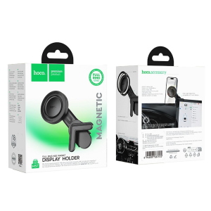 SUPPORTO PER SMARTPHONE PER AUTO CON CALAMITA MAGNETICA COMPATIBILE MAGSAFE HOCO H57 NERO GRIGIO