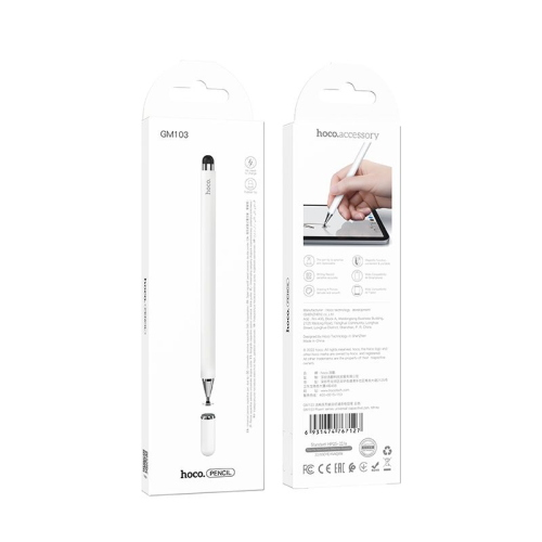 PENNA CAPACITIVA PER TABLET PASSIVA HOCO GM103 BIANCA