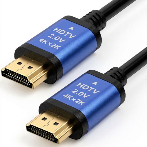 CAVO HDMI TO HDMI 2 METRI 4K 120HZ - ALTA VELOCITÀ, HDR, ARC, ETHERNET, AWM, 18 GBPS 1,5 M NERO | BLUE STAR