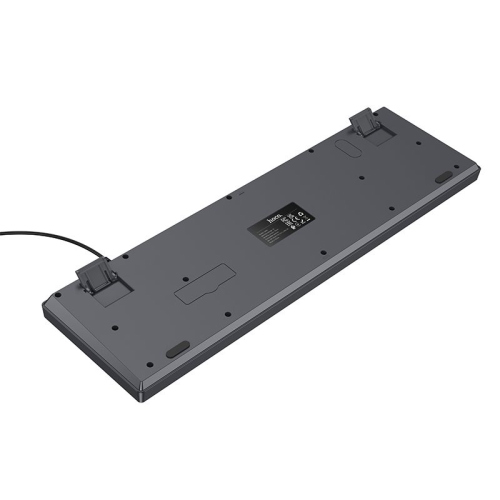 TASTIERA CABLATA USB QWERTY HOCO GM61 TRICOLORE (BIANCO, GRIGIO, ARANCIONE)