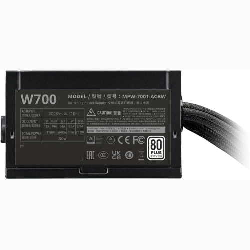 ALIMENTATORE PER PC COOLER MASTER 700W MPW-7001-ACBW-BE1 ELITE NEX WHITE