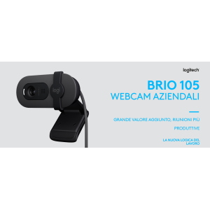 WEBCAM USB LOGITECH BRIO 105 FULLHD 960-001592