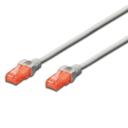 CAVO DI RETE ETHERNET CAT6 U/UTP CCA DA 10 MT EWENT GRIGIO