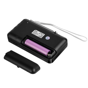 RADIO FM BLUETOOTH E MP3 CON MICROSD ALTOPARLANTE 5W, FUNZIONA A BATTERIA RICARICA TYPE-C | HOCO HI50 NERA