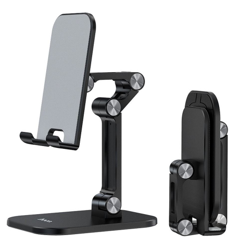 SUPPORTO DA SCRIVANIA PER TABLET O SMARTPHONE PIEGHEVOLE EXCELENCE PH34 ( 4,7" - 10" ) NERO HOCO PH34 NERO