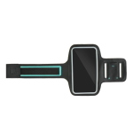 FASCIA DA BRACCIO CON ELASTICO PER SMARTPHONE SPORTIVA NERO