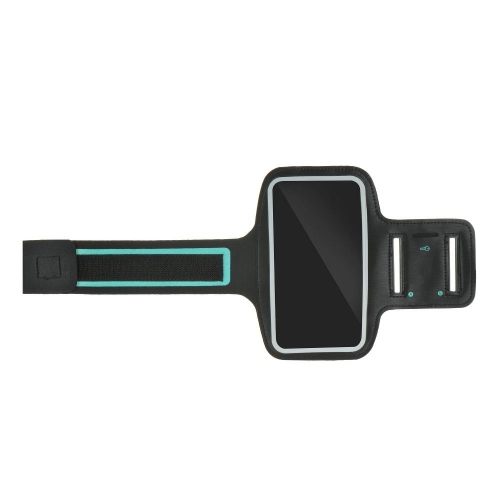 FASCIA DA BRACCIO CON ELASTICO PER SMARTPHONE SPORTIVA NERO