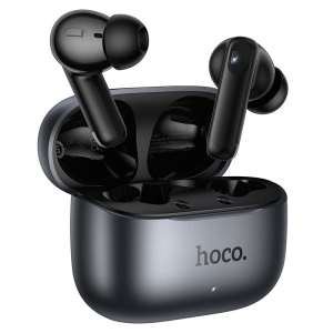 AURICOLARI CUFFIE CON MICROFONO BLUETOOTH TWS + ENC + TRADUTTORE AI  HOCO EQ27 METAL GREY