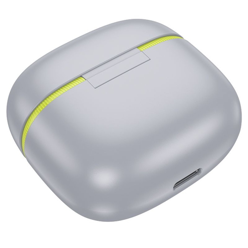 AURICOLARI CUFFIE CON MICROFONO BLUETOOTH TWS ANC ENC HOCO EQ28 LIGHT GREY