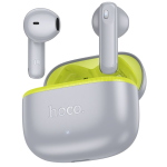 AURICOLARI CUFFIE CON MICROFONO BLUETOOTH TWS ANC ENC HOCO EQ28 LIGHT GREY