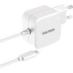 ALIMENTATORE UNIVERSALE PER NOTEBOOK VOLT AUTOMATICO TYPE-C VULTECH 67W AU-67WTC TECNOLOGIA GAN E FUNZIONE PPS