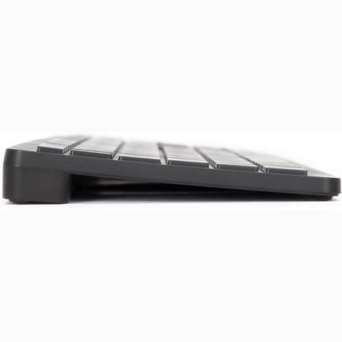 VULTECH KM-851W KIT TASTIERA E MOUSE WIRELESS TASTI A FORBICE SILENZIOSI CLICK SILENZIOSO LAYOUT ITALIANO QWERTY ULTRASLIM TASTIERINO NUMERICO, TASTI MULTIMEDIALI PROTEZIONE LIQUIDI PC/MAC/LINUX NERO