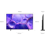 TV LED 43" SAMSUNG UE43U8072HUXXH FULL HD SMART TV EUROPA BLACK