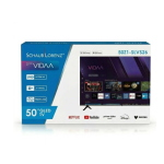 TV QLED 50" 4K SCHAUBLORENZ 50Z1-SLSV26 SMART TV VIDAA ITALIA BLACK