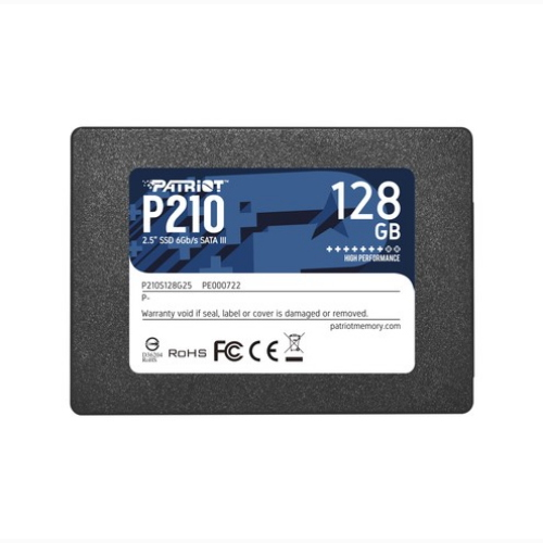 HARD DISK SSD SOLID STATE DISK 2.5 PATRIOT P210 128GB SATA3 P210S128G25