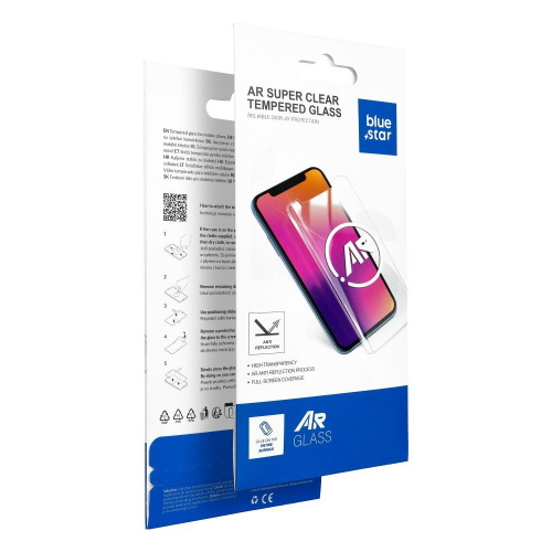 PELLICOLA HD 5D VETRO TEMPERATO ANTIRIFLESSO PER IPHONE 16 PRO MAX | BLUE STAR