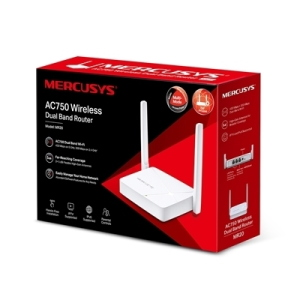 ROUTER WIFI MERCUSYS MR20 DUAL BAND AC750 3 PORTE LAN